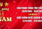 tuyên truyền 79 năm cách mạng tháng 8 và Quốc khánh 2/9